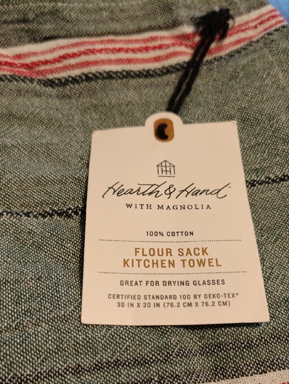 Hearth & Hand With Magnolia Cotton Flour Sack Kitchen Towel 30